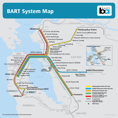 bart quick trip planner